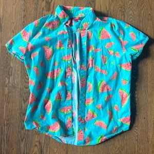 ⭐️ 3/$10 ⭐️ Arizona Watermelon Button Down Shirt